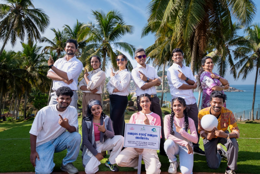 ഒരു വോട്ട് മതി വിധി മാറ്റിയെഴുതാൻ ; ജെൻസീ കളറിൽ കളക്ടറും ചീഫ് ഇലക്ടറൽ ഓഫീസറും